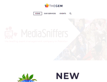 Tablet Screenshot of mediasniffers.com